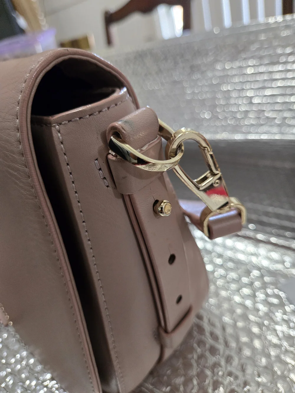 kate spade Dusty Pink Leather Crossbody Bag
